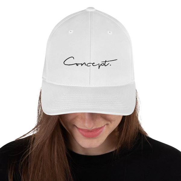 Concept Cap with Original Logo - Black/White Edition